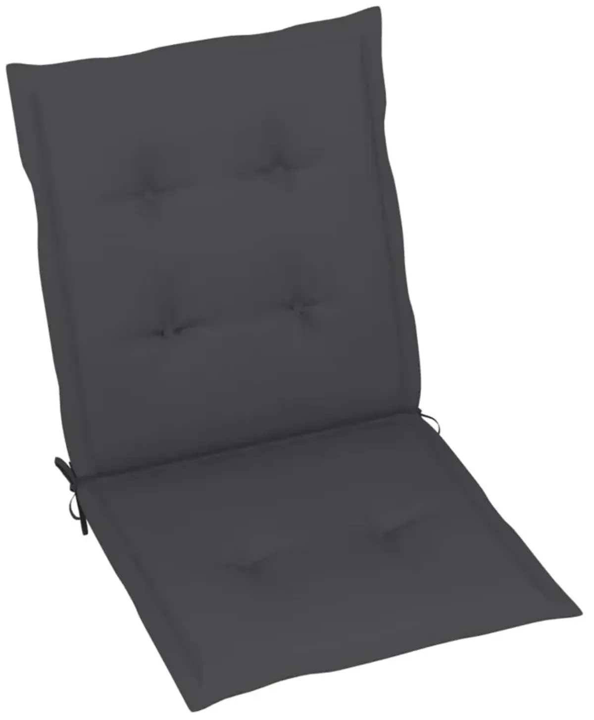 vidaXL Garden Chair Cushions 6 pcs Anthracite 39.4"x19.7"x1.6"