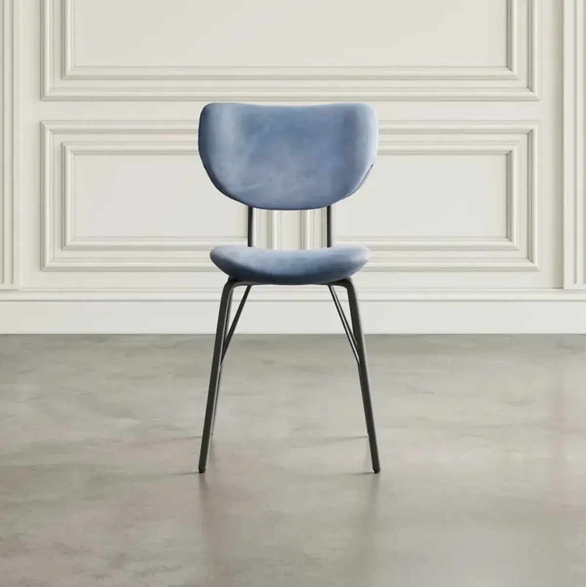 Jofran Modern Faux Leather Split-Back Upholstered Dining Chair (Set of 2)