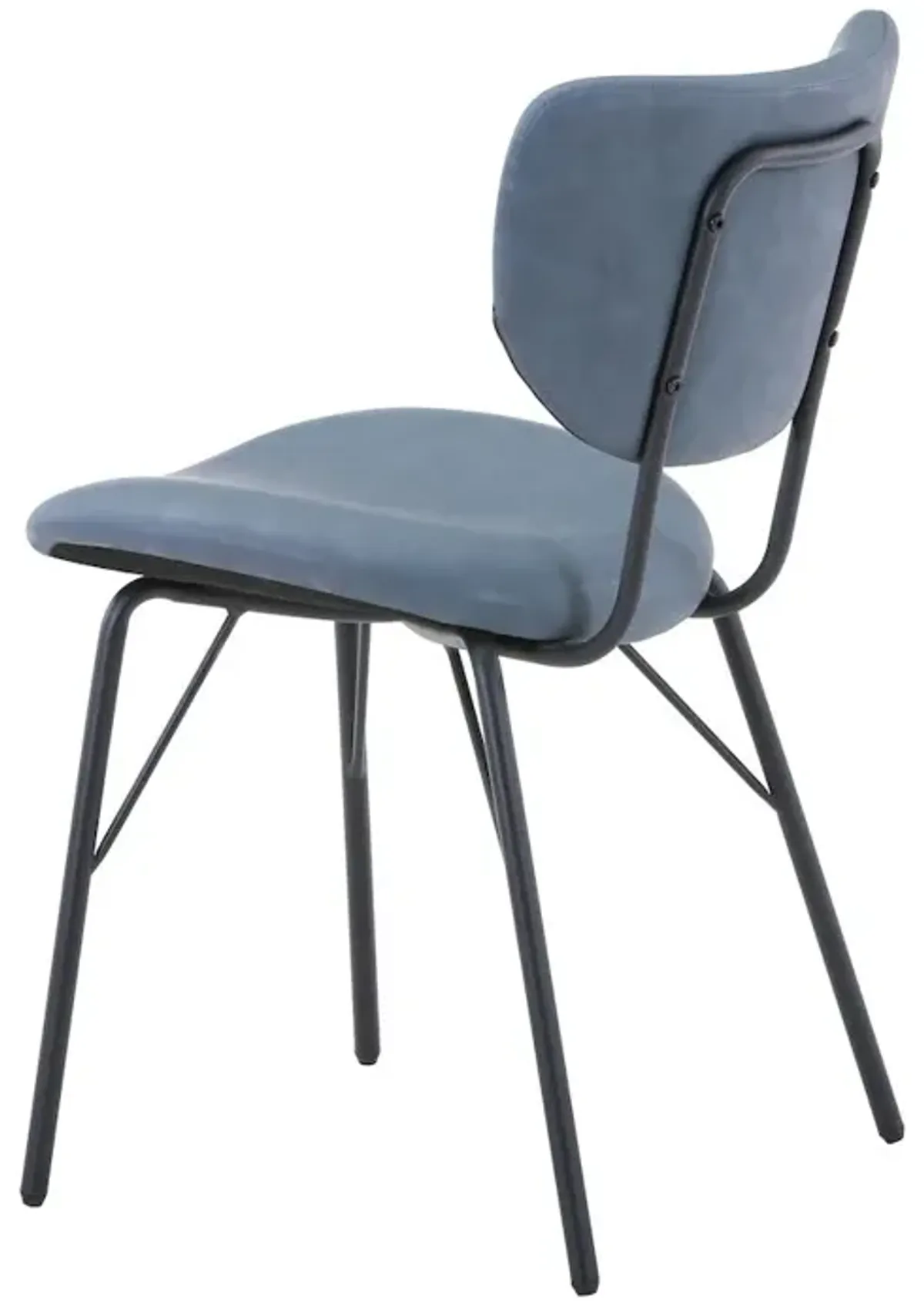 Jofran Modern Faux Leather Split-Back Upholstered Dining Chair (Set of 2)