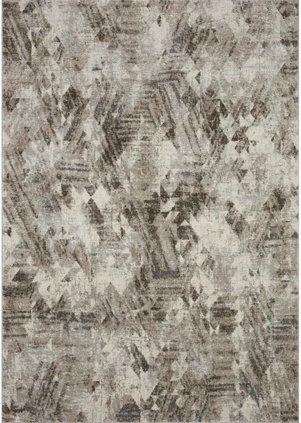 Austen Natural / Mocha 5'-3" x 7'-7" Area Rug