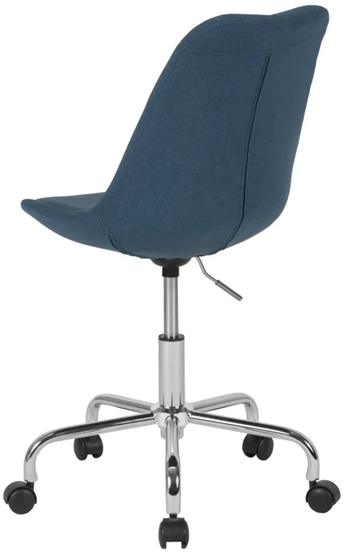 Aurora Series Mid-Back Fabric Task Office Chair with Pneumatic Lift and Chrome Base