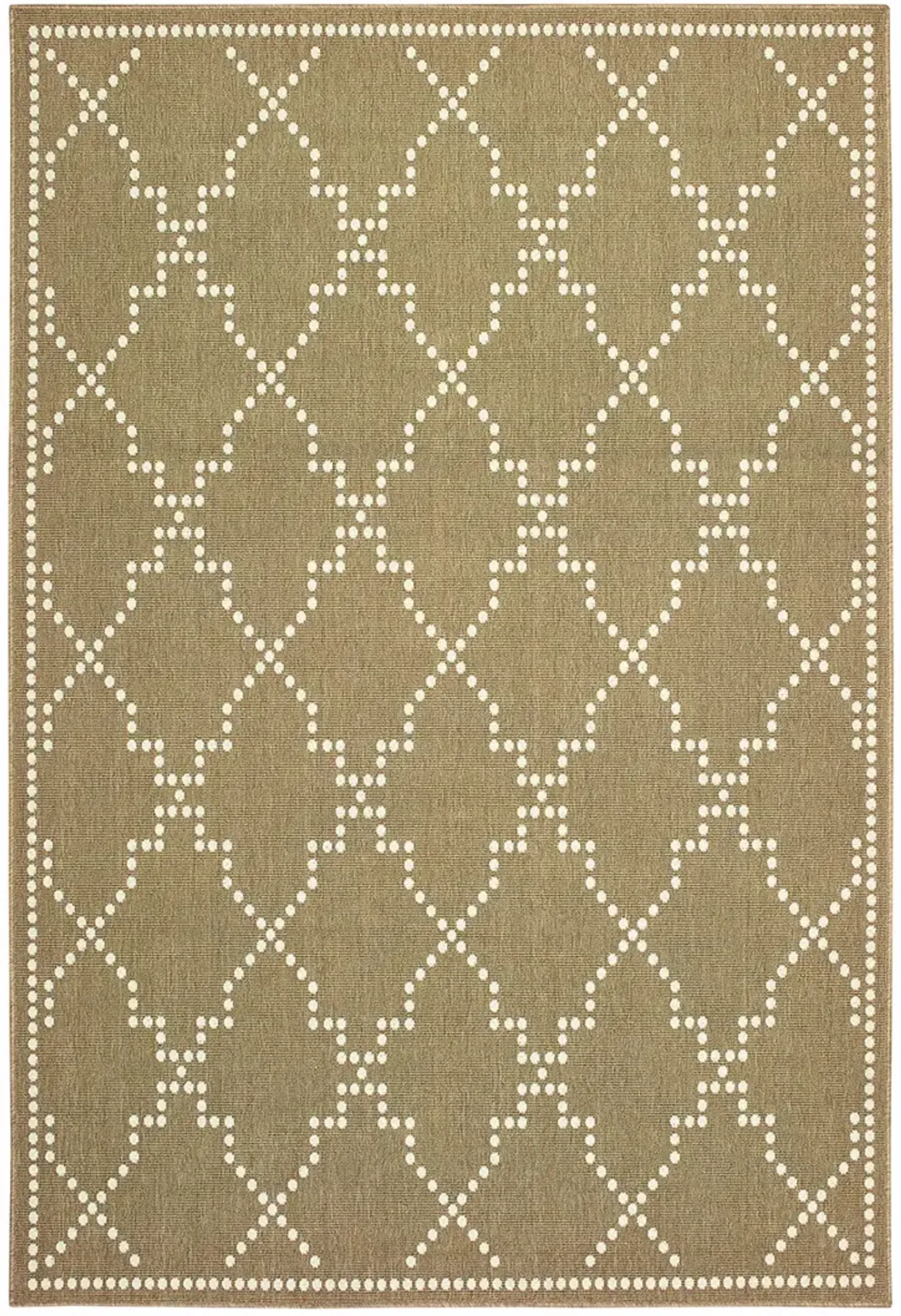 Marina 2'5" x 4'5" Tan Rug