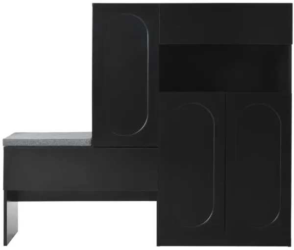 Merax 2-in-1 Shoe Cabinets Storage Bench