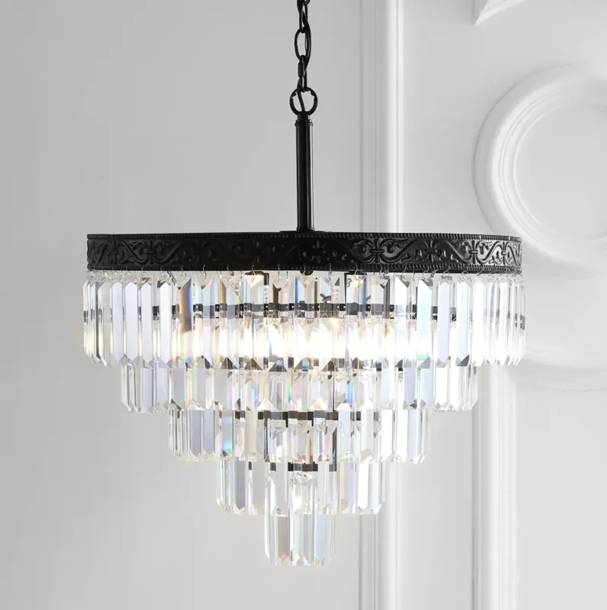 Wyatt Crystal LED Chandelier