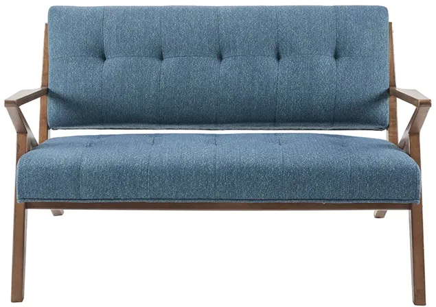 Gracie Mills Preston Embrace Elegance Inviting Loveseat for Your Space