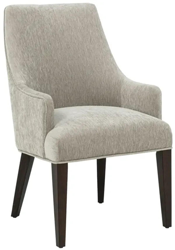Beever Gray Dining Armchair