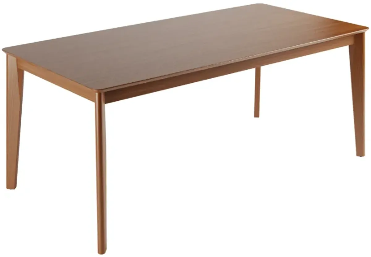 Tudor 70" Brown Dining Table