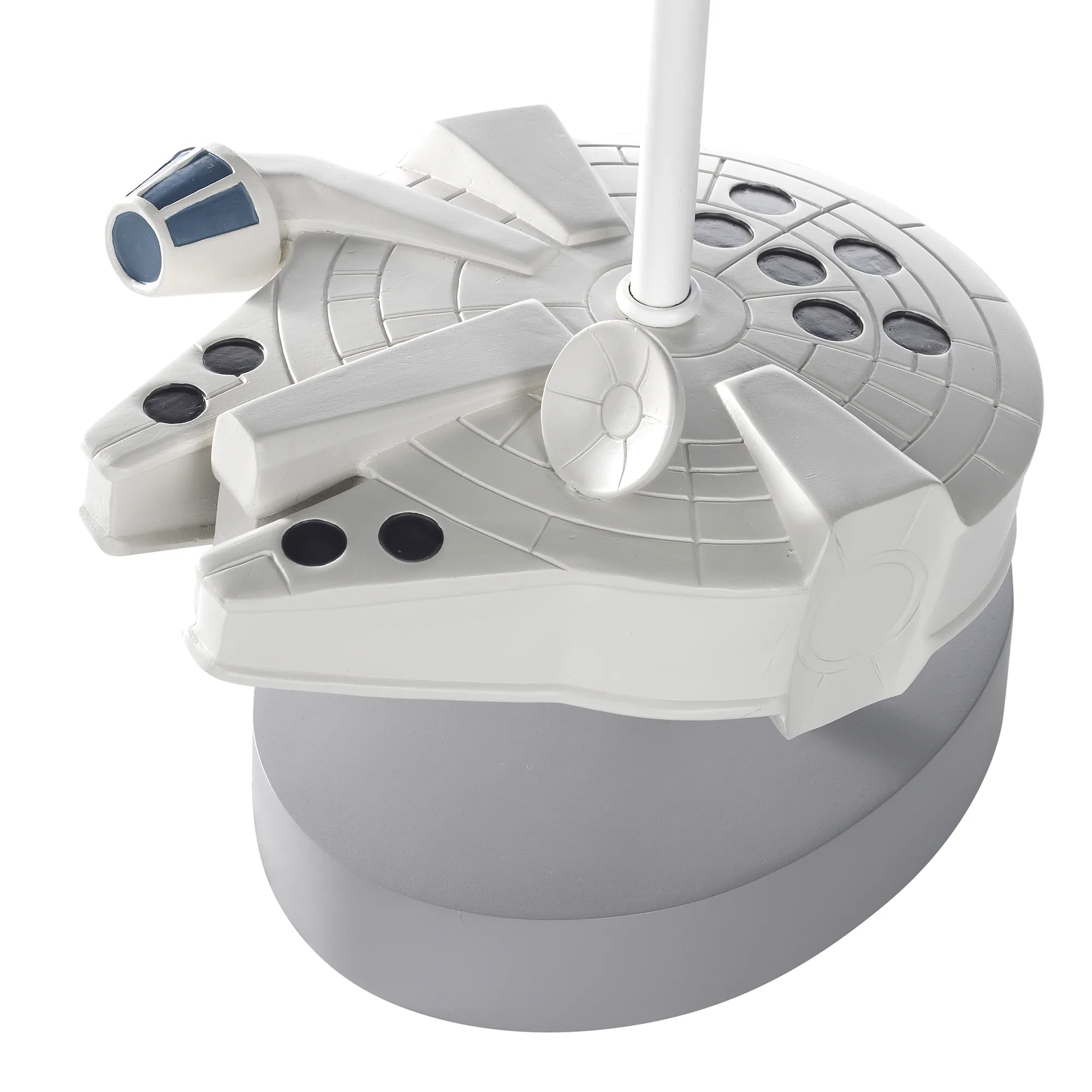 Lambs & Ivy Star Wars Signature Millennium Falcon Lamp with Shade & Bulb