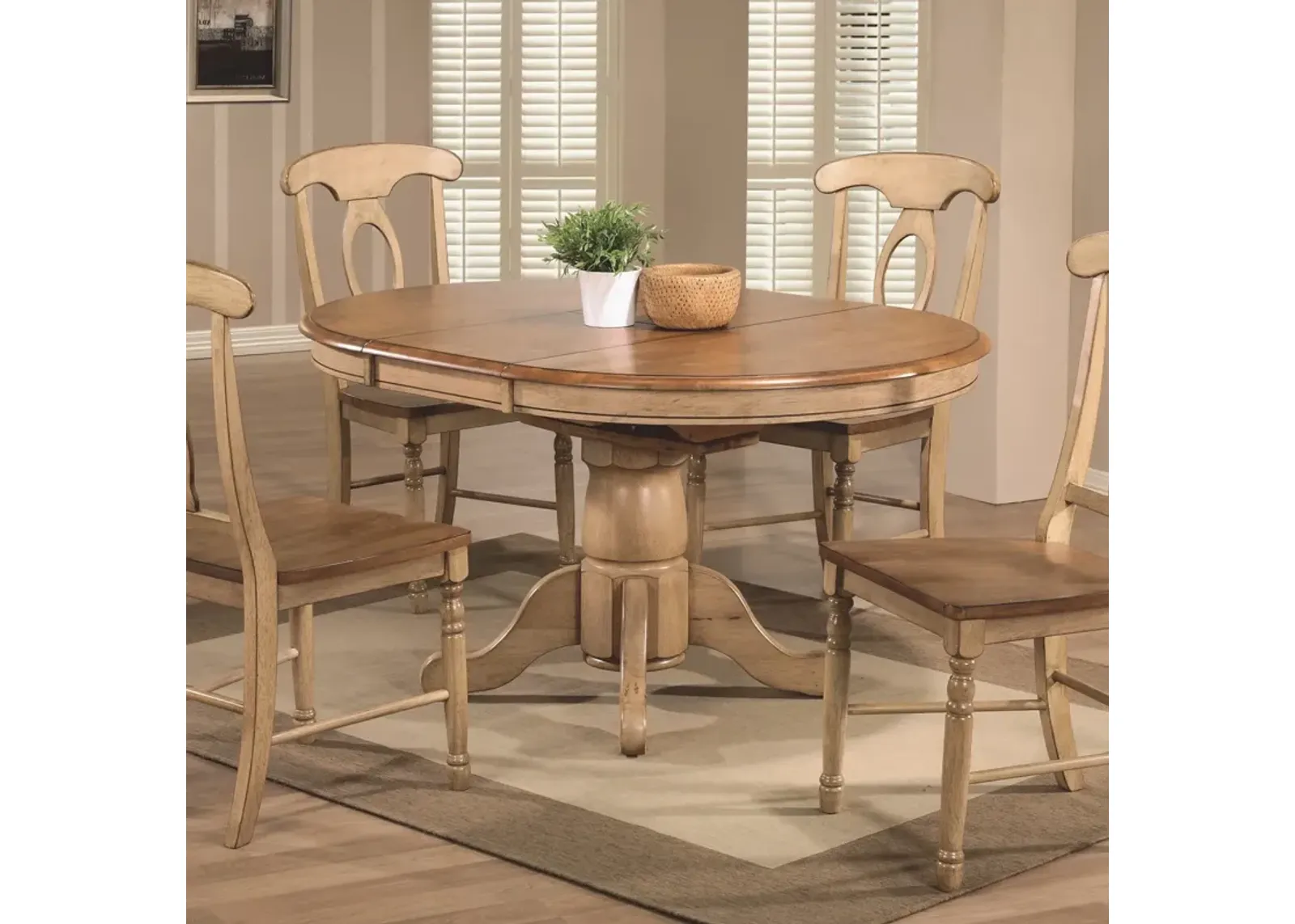 Quails Run Pedestal Table