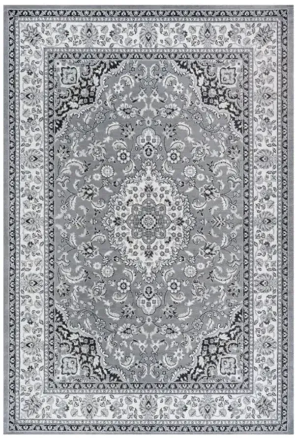 Palmette Modern Persian Floral Area Rug