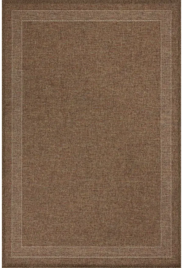 Merrick MER-07 Cinnamon / Multi 7''8" x 7''8" Round Rug by Loloi II