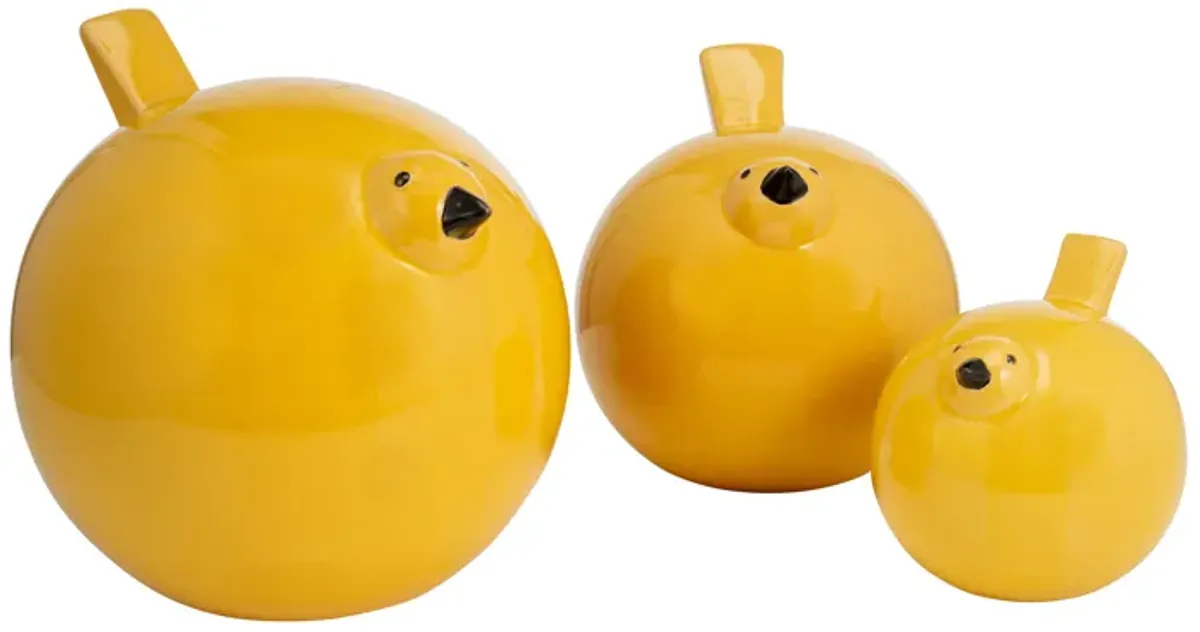 Ceramic Bird Figurines Set