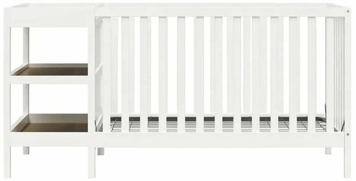 Baby Relax Ema 3-in-1 Convertible Crib & Changer Combo