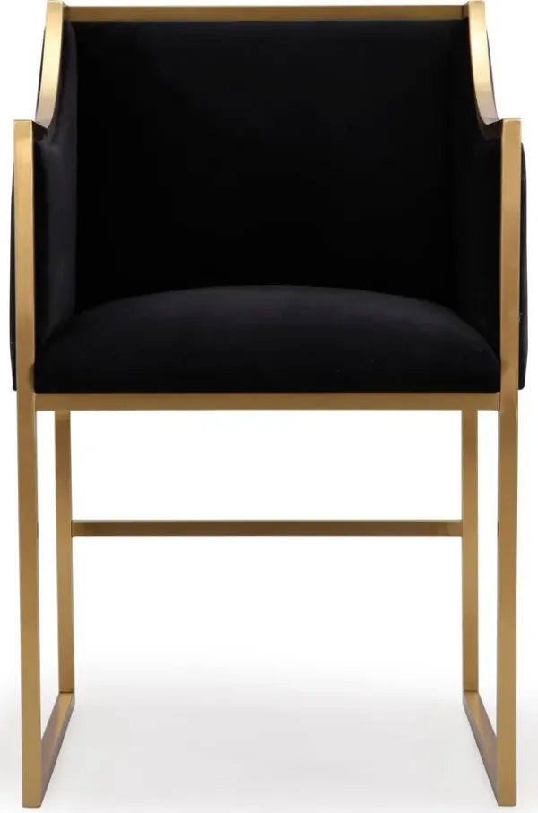 Atara Velvet Gold Chair