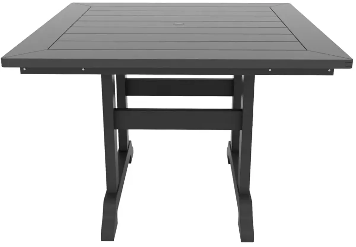 WestinTrends 43" Square Outdoor Patio Dining Table