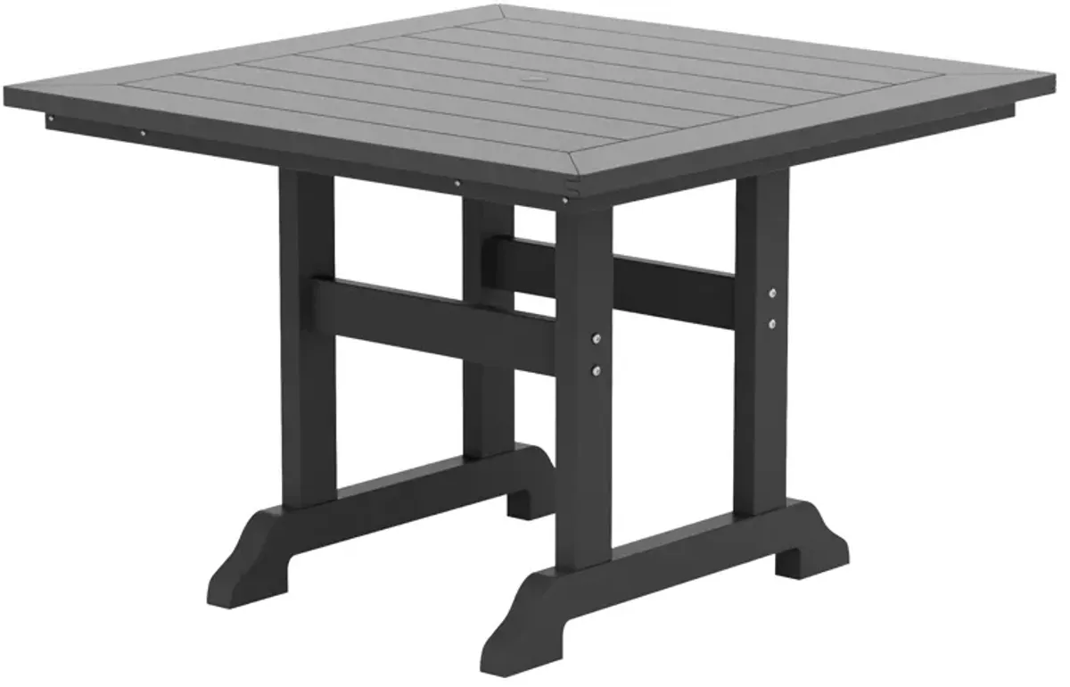 WestinTrends 43" Square Outdoor Patio Dining Table