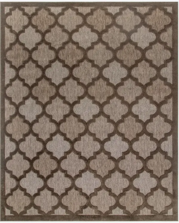 Easy Care NES01 Brown 8' x 10' Rug