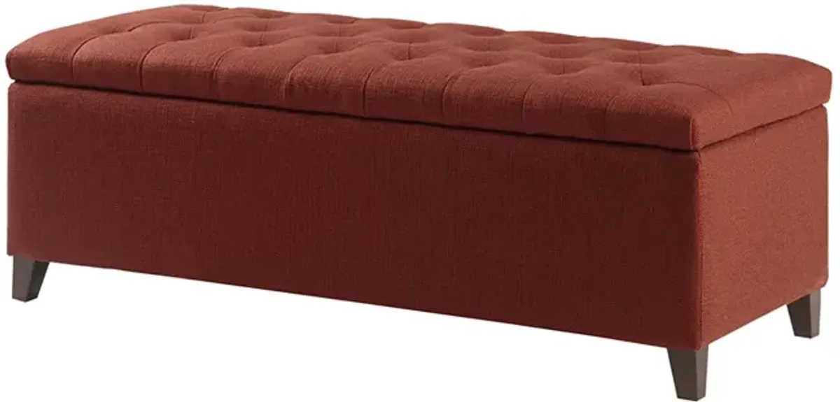 Gracie Mills Bianca Tufted Upholstered Storage Bench with Soft Close