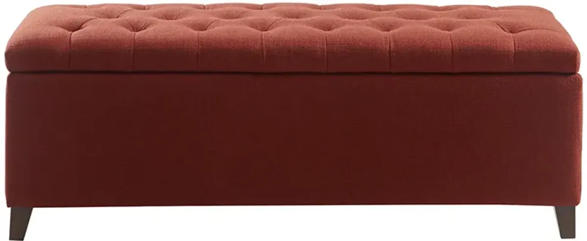 Gracie Mills Bianca Tufted Upholstered Storage Bench with Soft Close