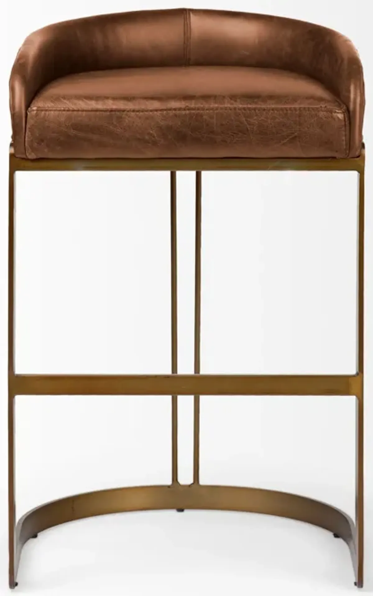 Hollyfield Leather Stool