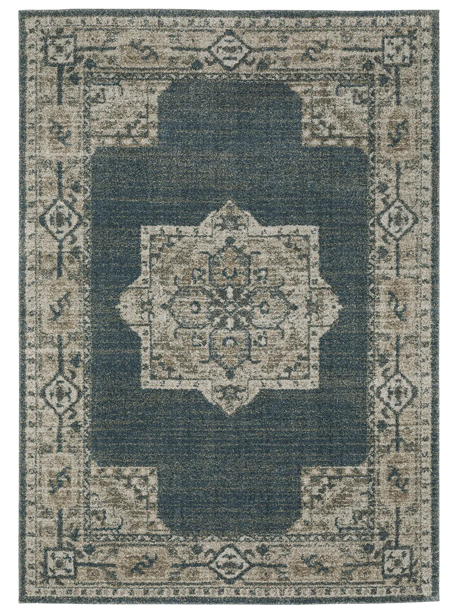 Alton 5'3" x 7'6" Blue Rug