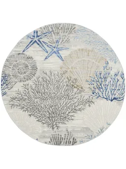 Ivory/Gray/Blue color