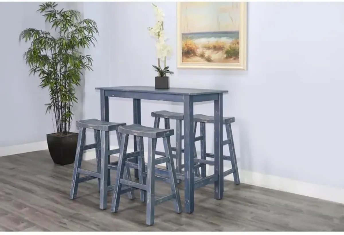 Sunny Designs Ocean Blue Pub Table