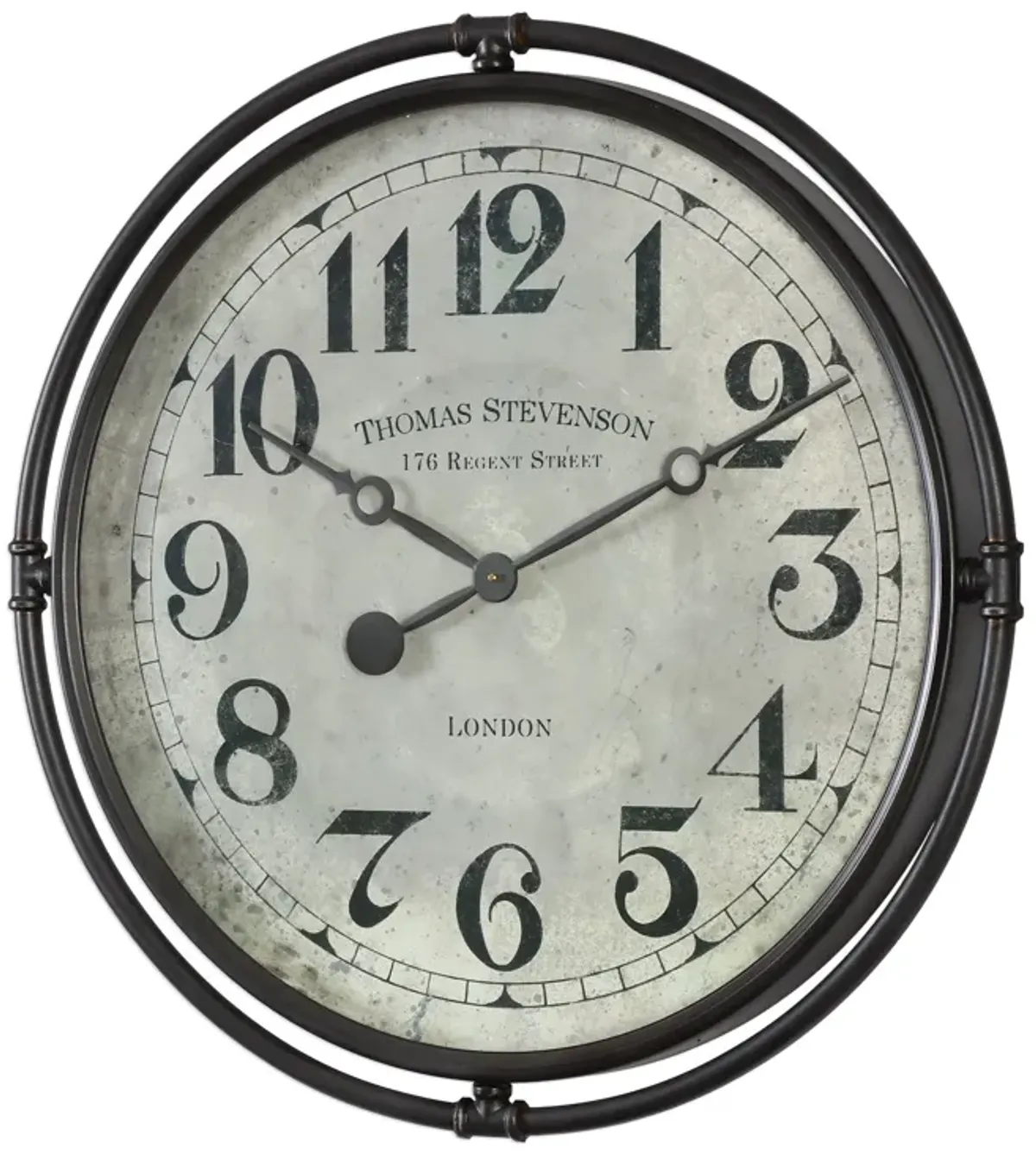 Uttermost Nakul Industrial Wall Clock 