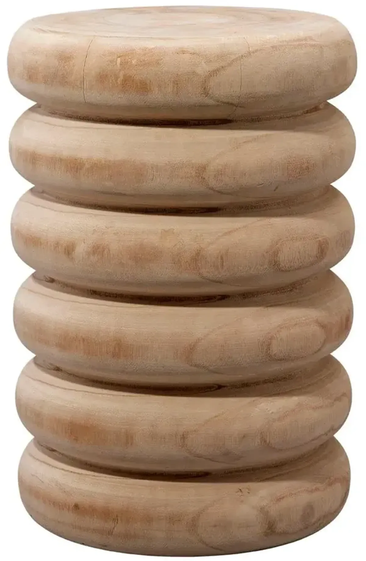 Mojave Wood Side Table