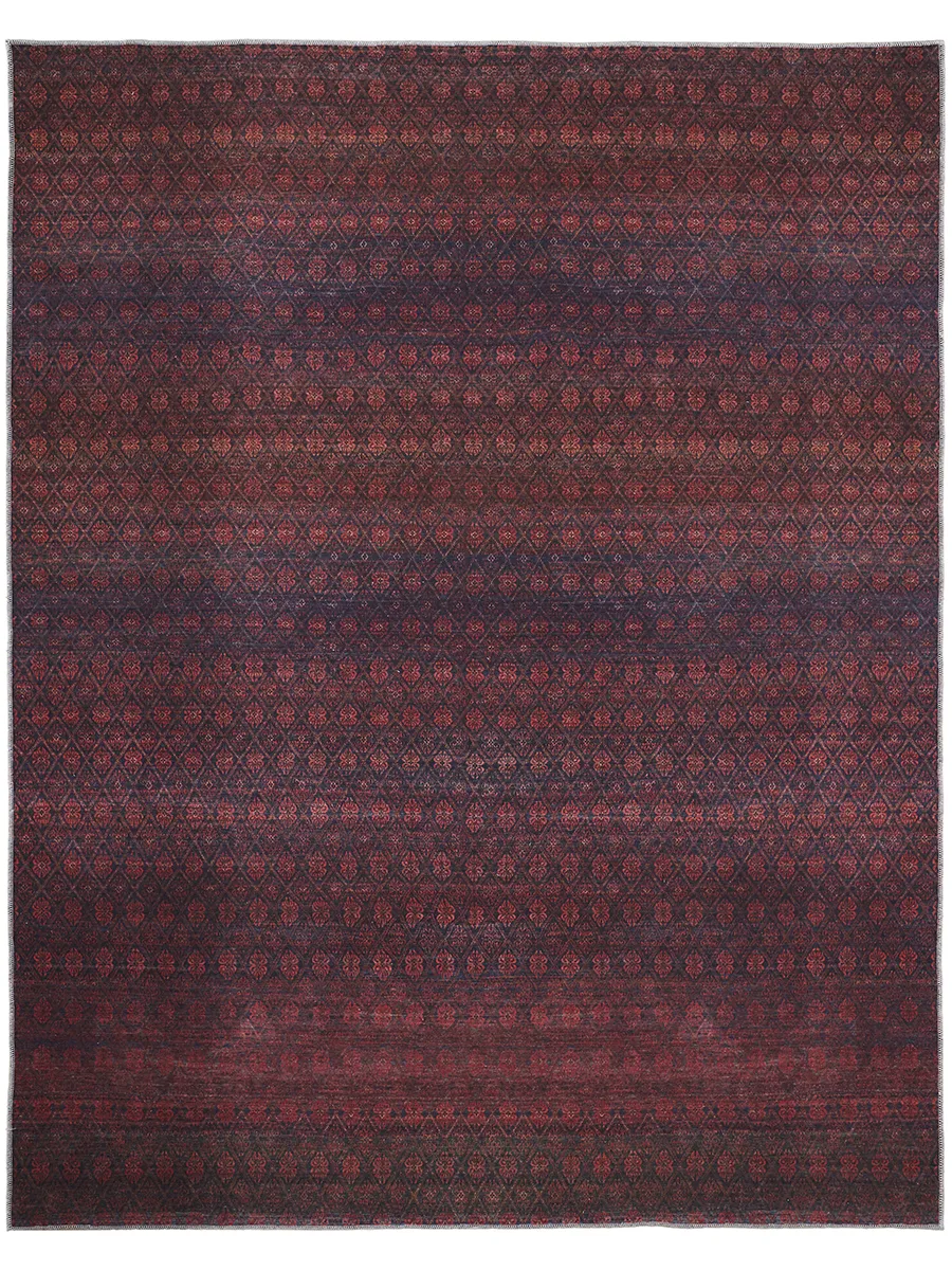 Voss 39HAF Red/Gray 5'3" x 7'6" Rug