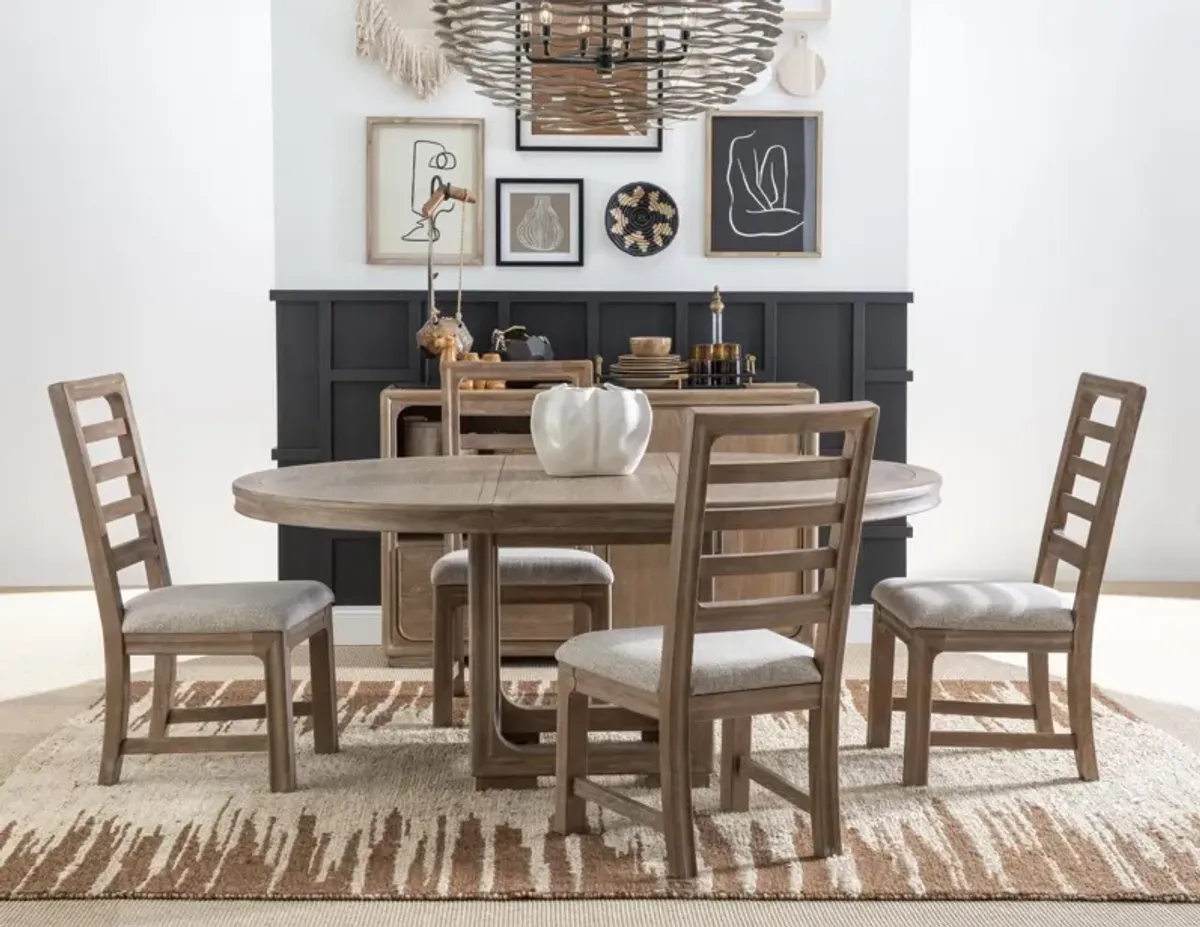 Millstone Round Dining Table