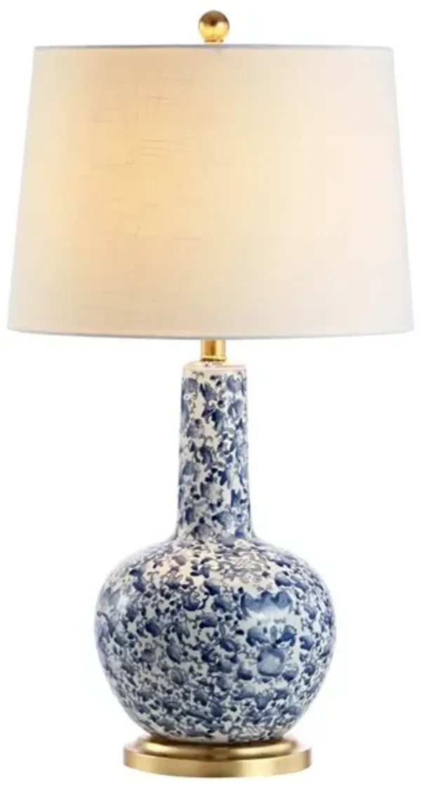 Chinois Ceramic/Iron Classic Cottage LED Table Lamp