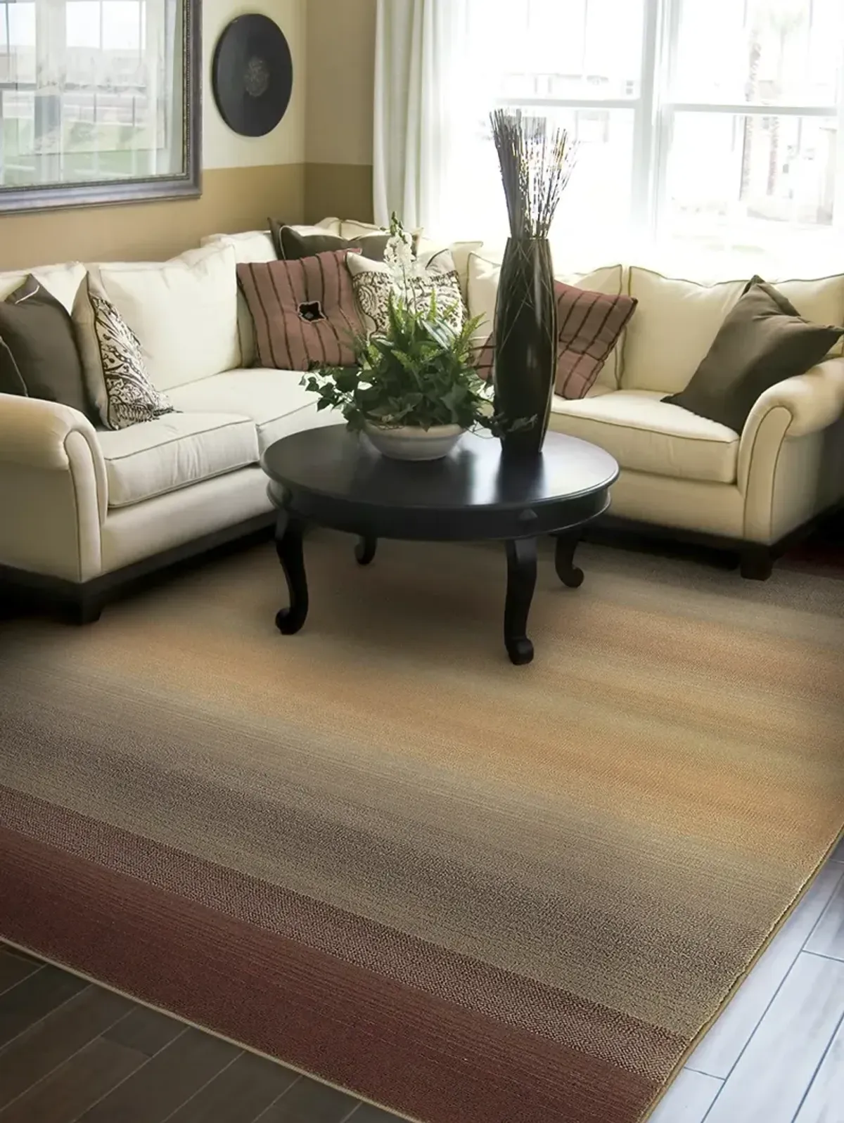 Generations 2'7" x 9'1" Brw Rug