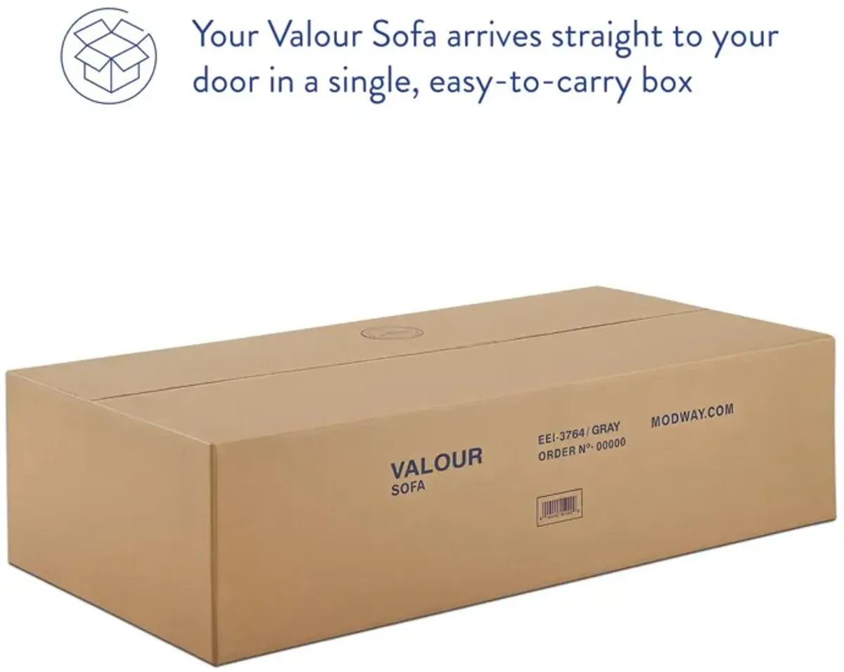 Valour Performance Velvet Sofa