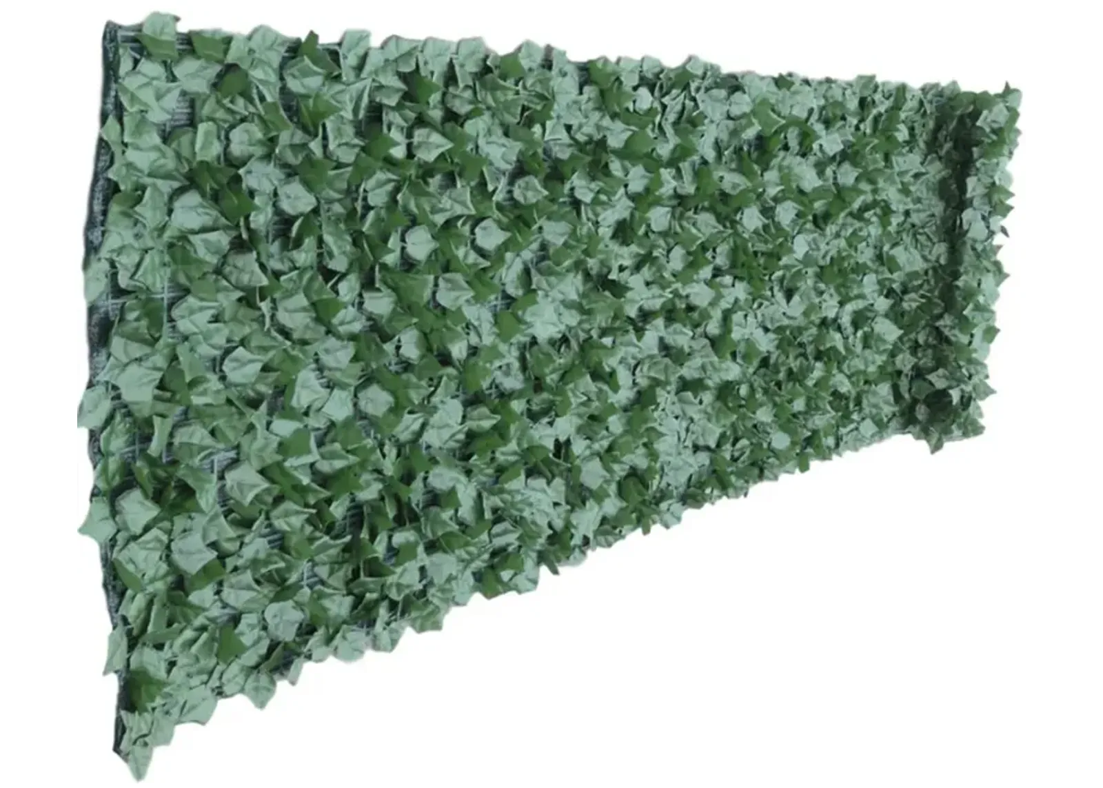 Faux Ivy Privacy Fence Shade Cloth Backing 120"L x 40"H 33SQ FT