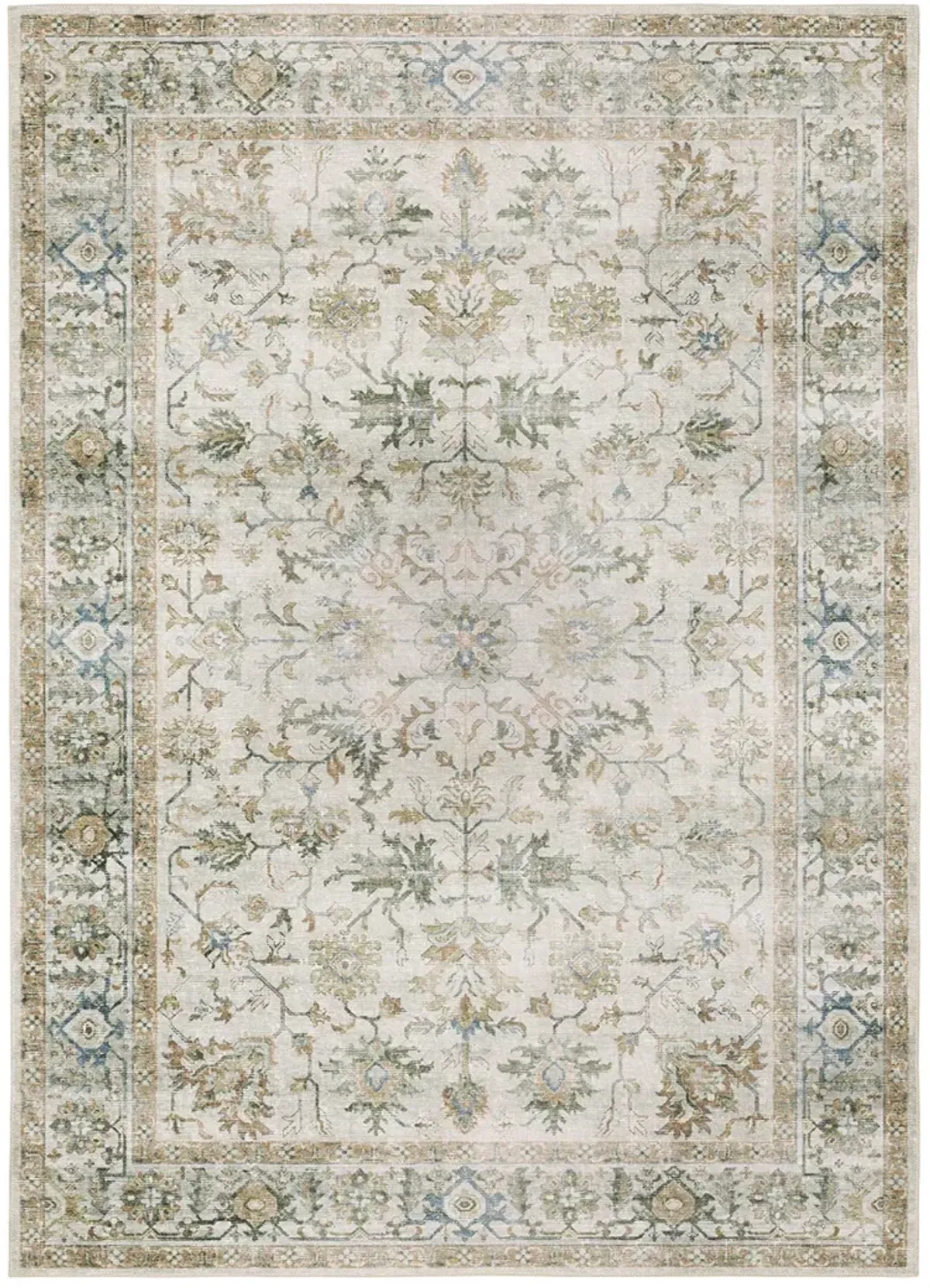 Charleston 7'6" x 10' Ivory Rug