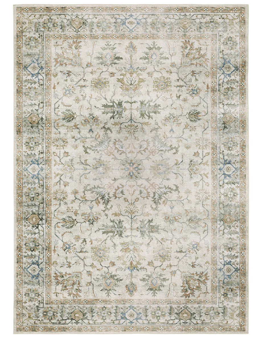 Charleston 7'6" x 10' Ivory Rug