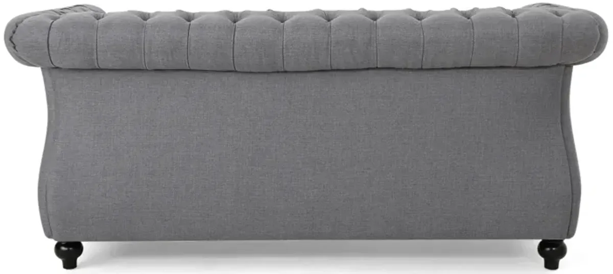 Merax Traditional Chesterfield Loveseat Sofa