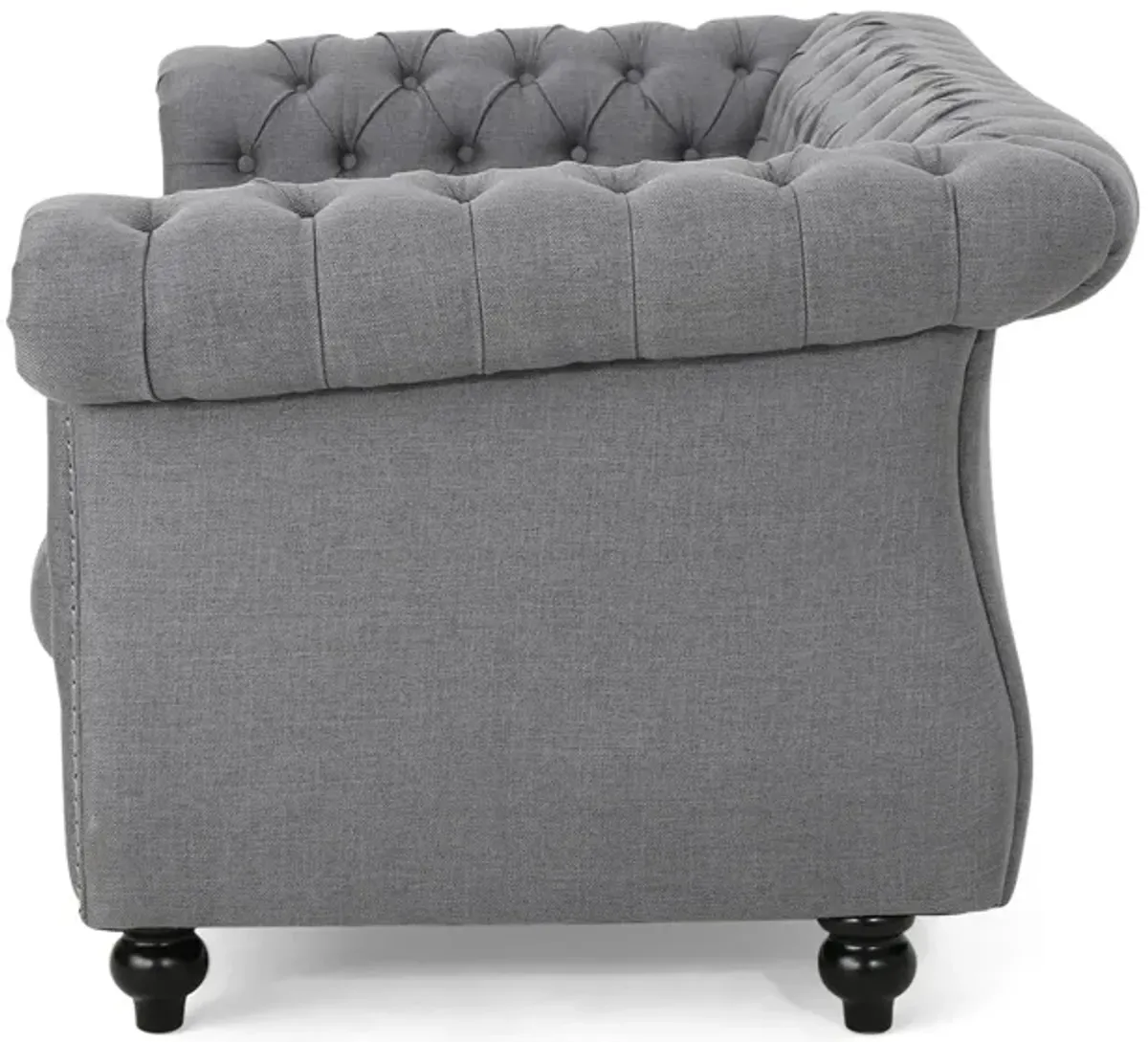 Merax Traditional Chesterfield Loveseat Sofa