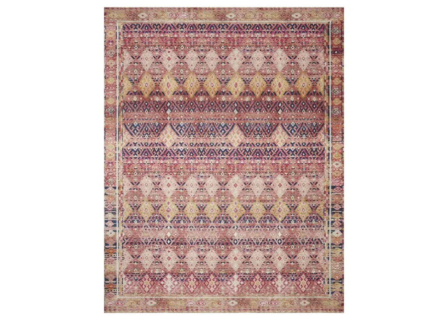 Layla LAY15 Magenta/Multi 9' x 12' Rug by Loloi II