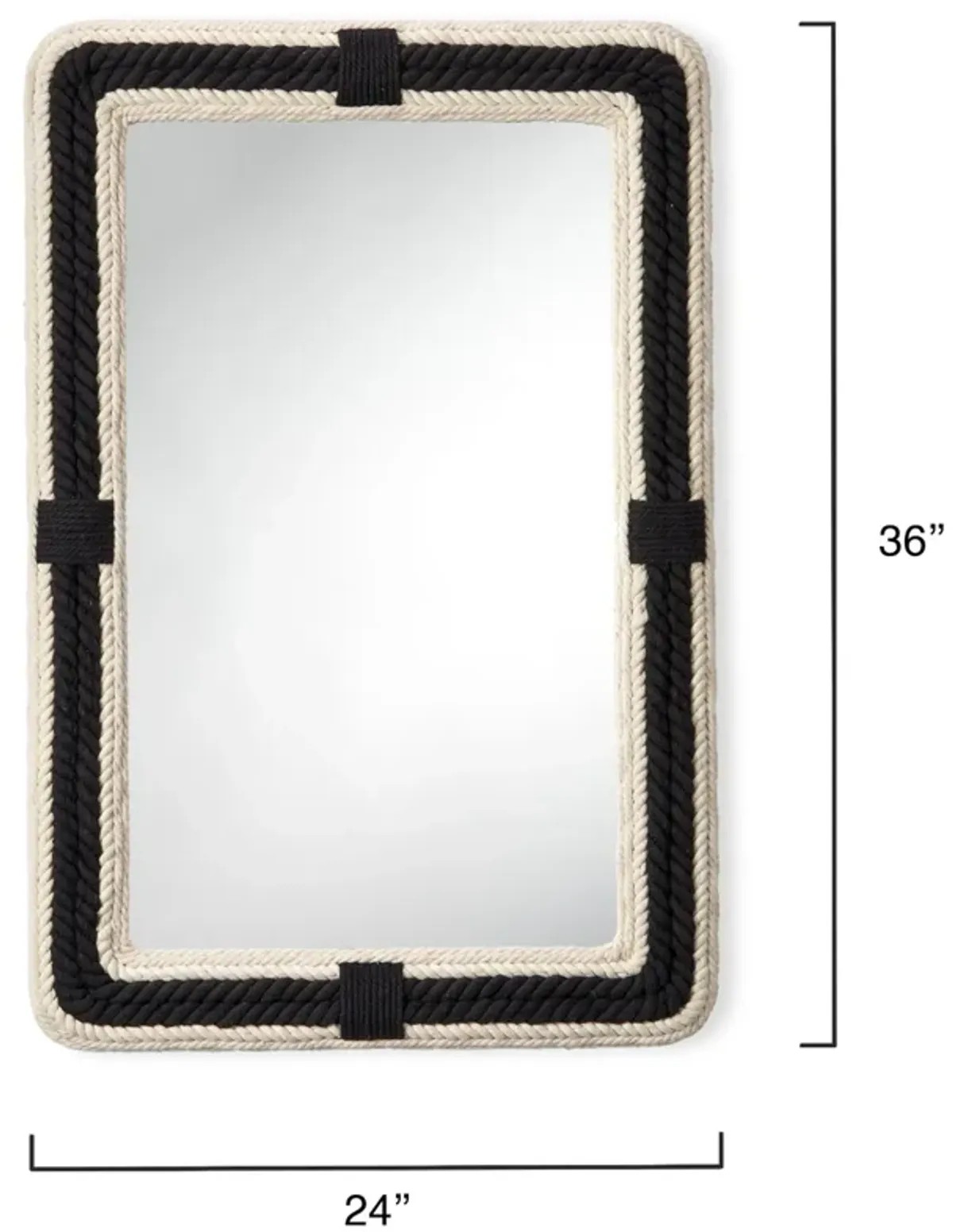 Contrast Rectangle Mirror