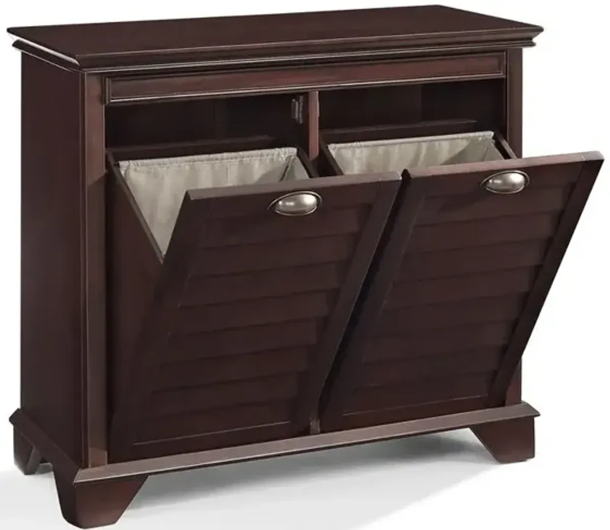 Crosley Furniture Lydia Linen Hamper Espresso