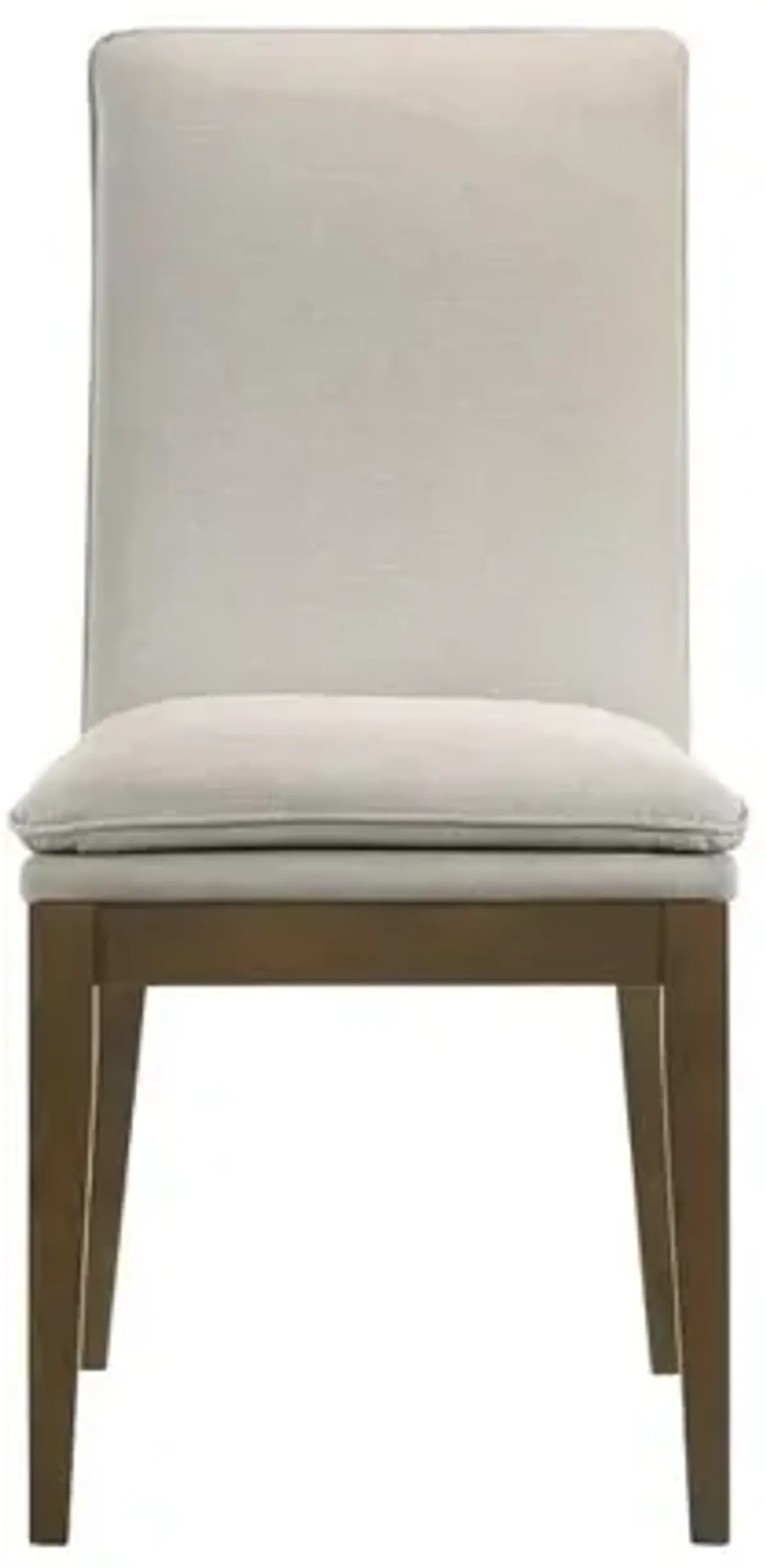 New Classic Furniture Maggie Dining Chair W/Natural Cushion-Walnut