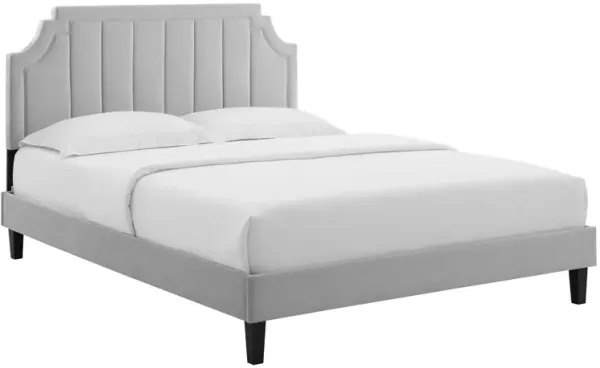 Modway - Sienna Performance Velvet King Platform Bed