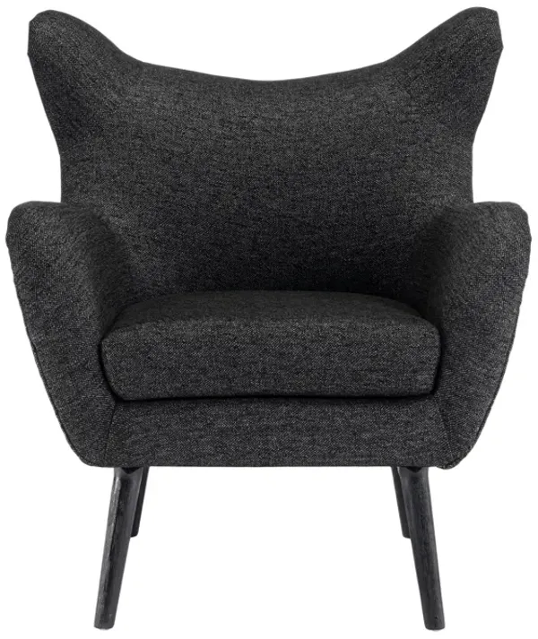Merax Black Fabric Armchair Accent Chair