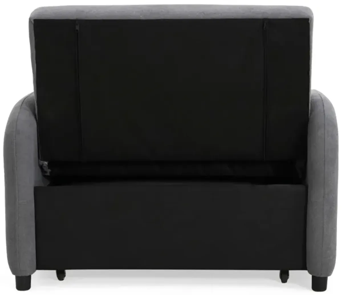 Merax Convertible Sleeper Sofa  Loveseat with Pillow and Pocket