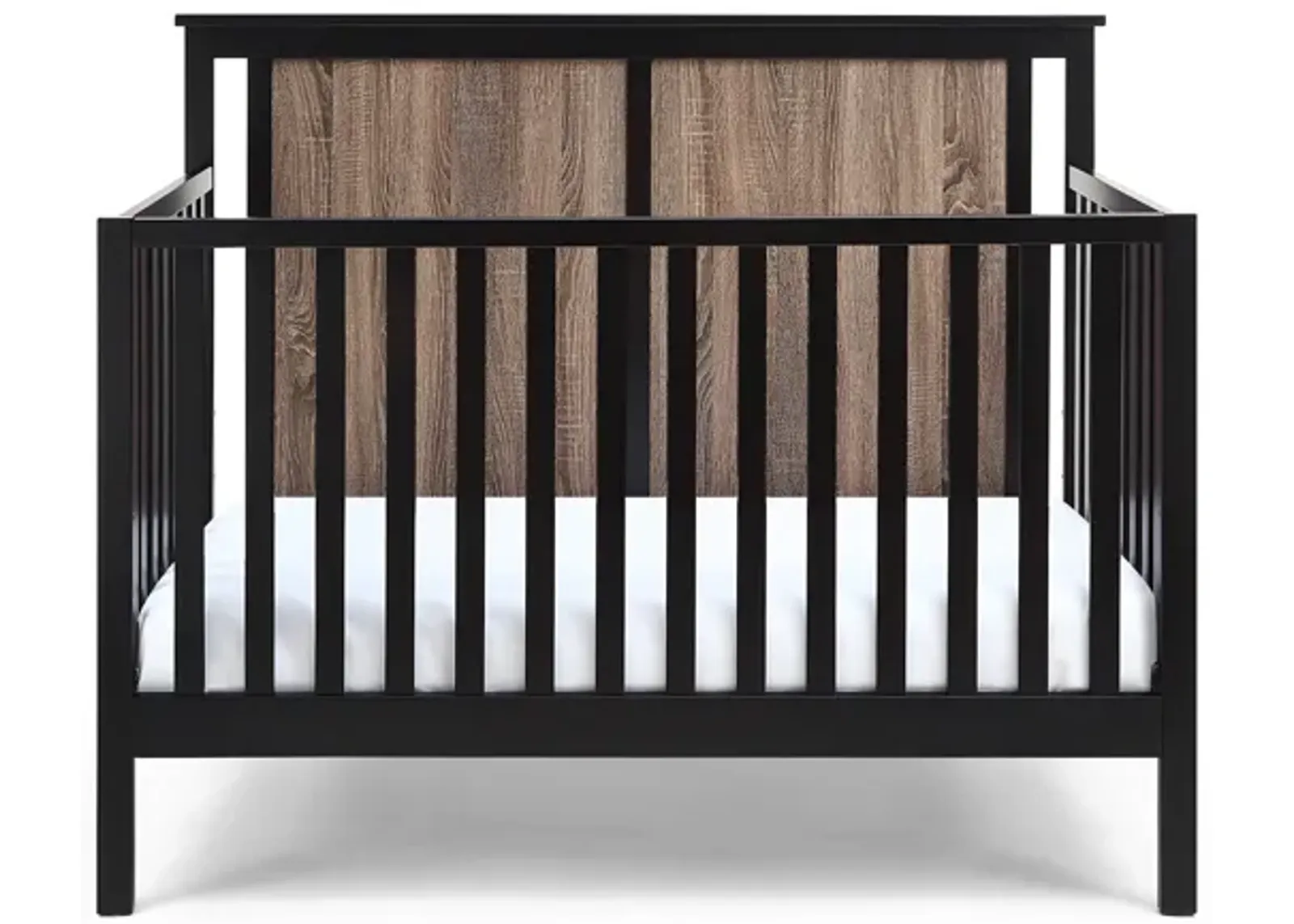 Suite Bebe Connelly 4-in-1 Convertible Crib Black/Vintage Walnut