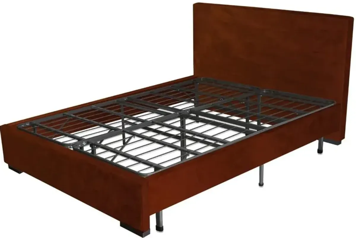 Twin Extra Long Metal Platform Bed Frame with Storage Space