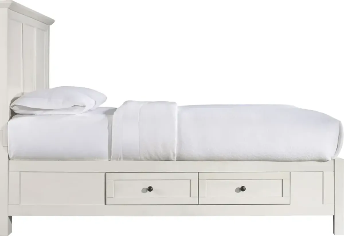 Paragon Four Drawer Full Storage Bed