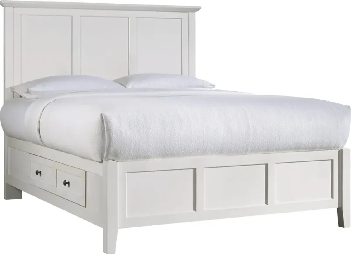 Paragon Four Drawer Full Storage Bed